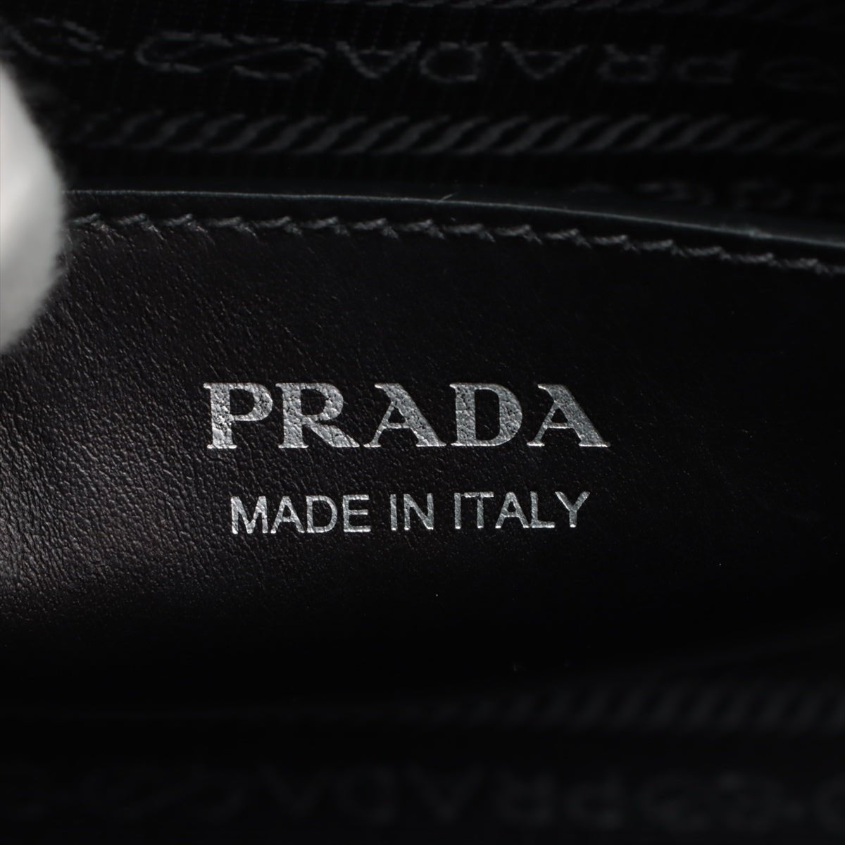Second hand Prada Monochrome Mini Saffiano Leather Tote Handbag Black - Tabita Bags