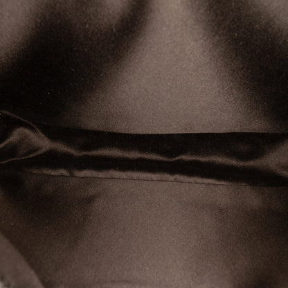 Second hand Prada Re - Edition 2000 Satin & Crystal Pouch Crossbody Black - Tabita Bags