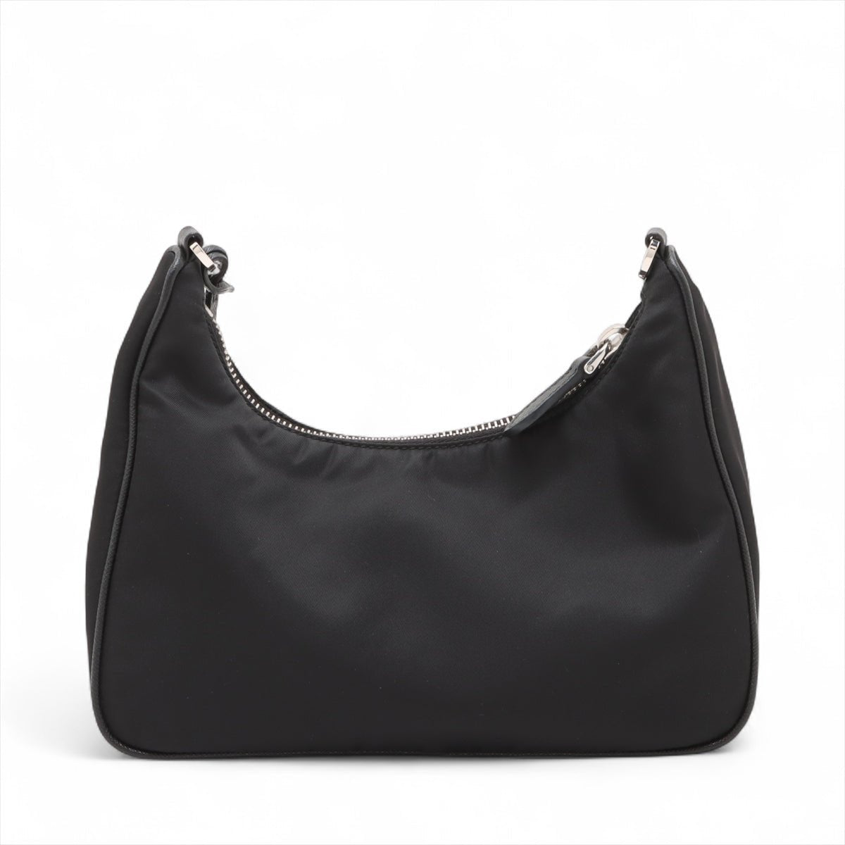 Second hand Prada Re-Edition 2005 Econyl Nylon Pouch Crossbody Black - Tabita Bags