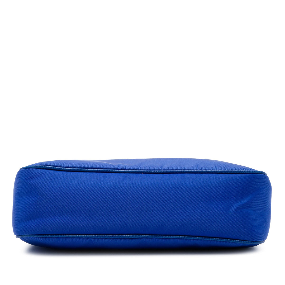 Second hand Prada Re-Edition 2005 Econyl Nylon Pouch Crossbody Blue - Tabita Bags
