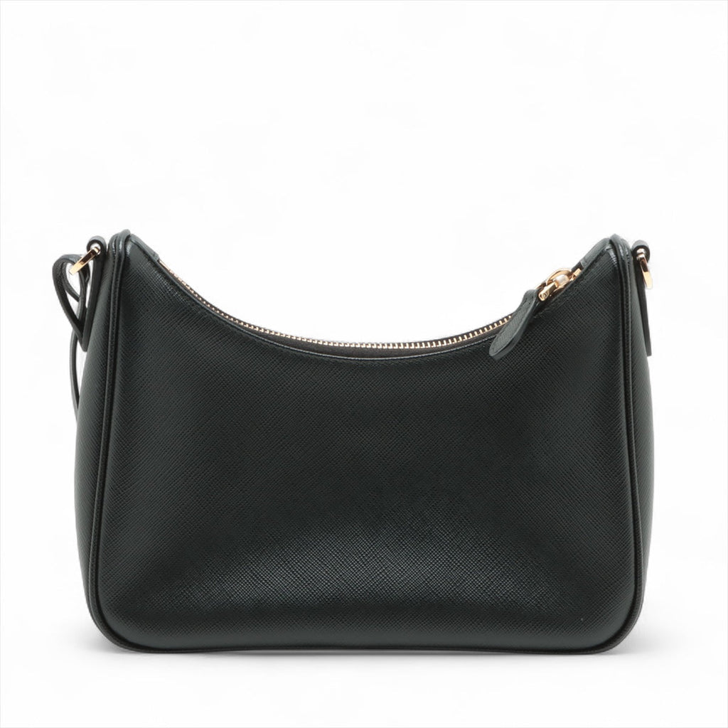 Second hand Prada Re - Edition 2005 Leather Pouch Crossbody Black - Tabita Bags
