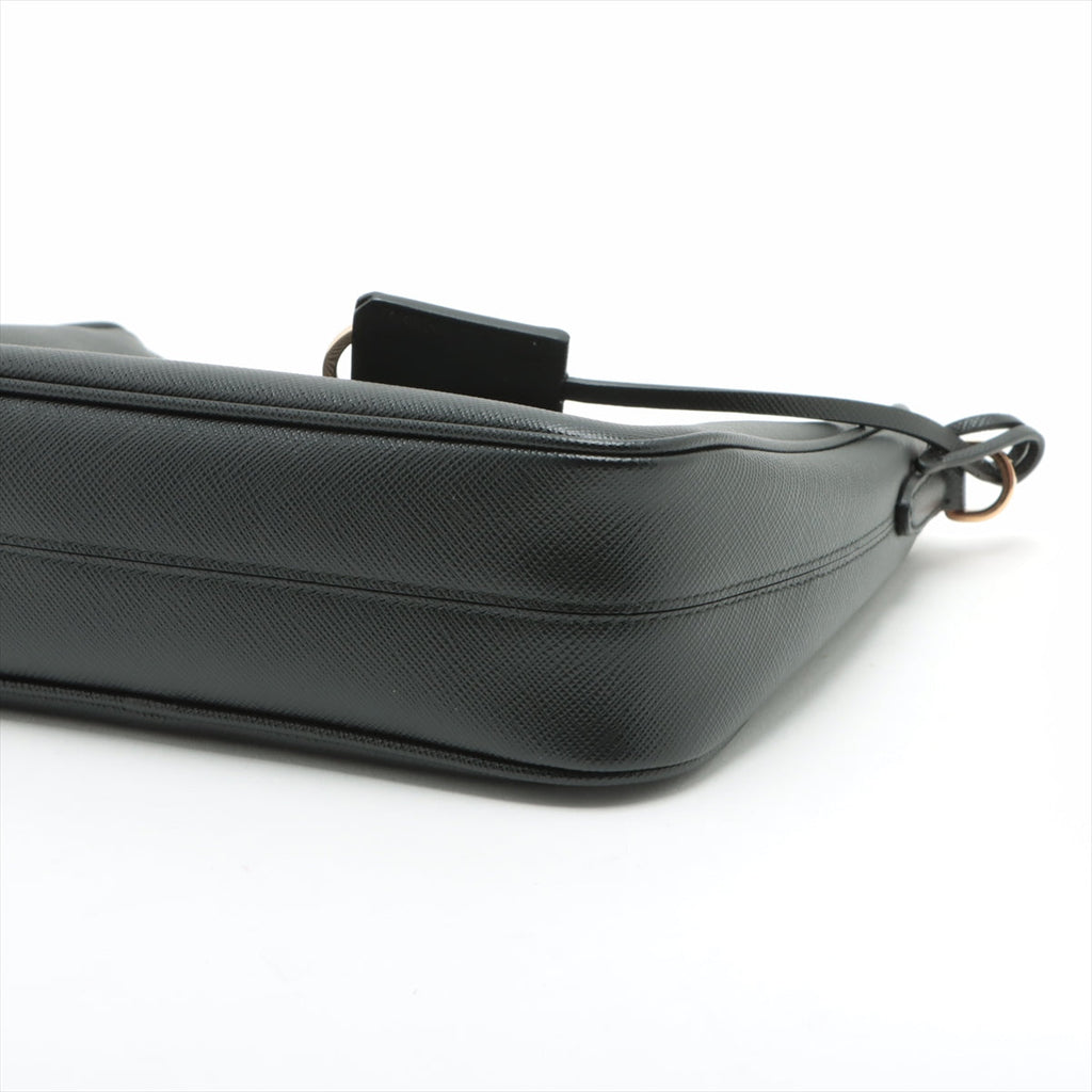 Second hand Prada Re - Edition 2005 Leather Pouch Crossbody Black - Tabita Bags