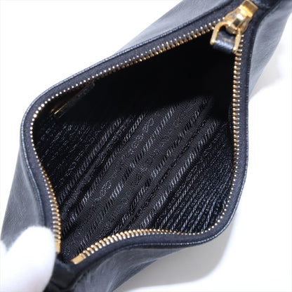 Second hand Prada Re-Edition 2005 Leather Pouch Crossbody Black - Tabita Bags