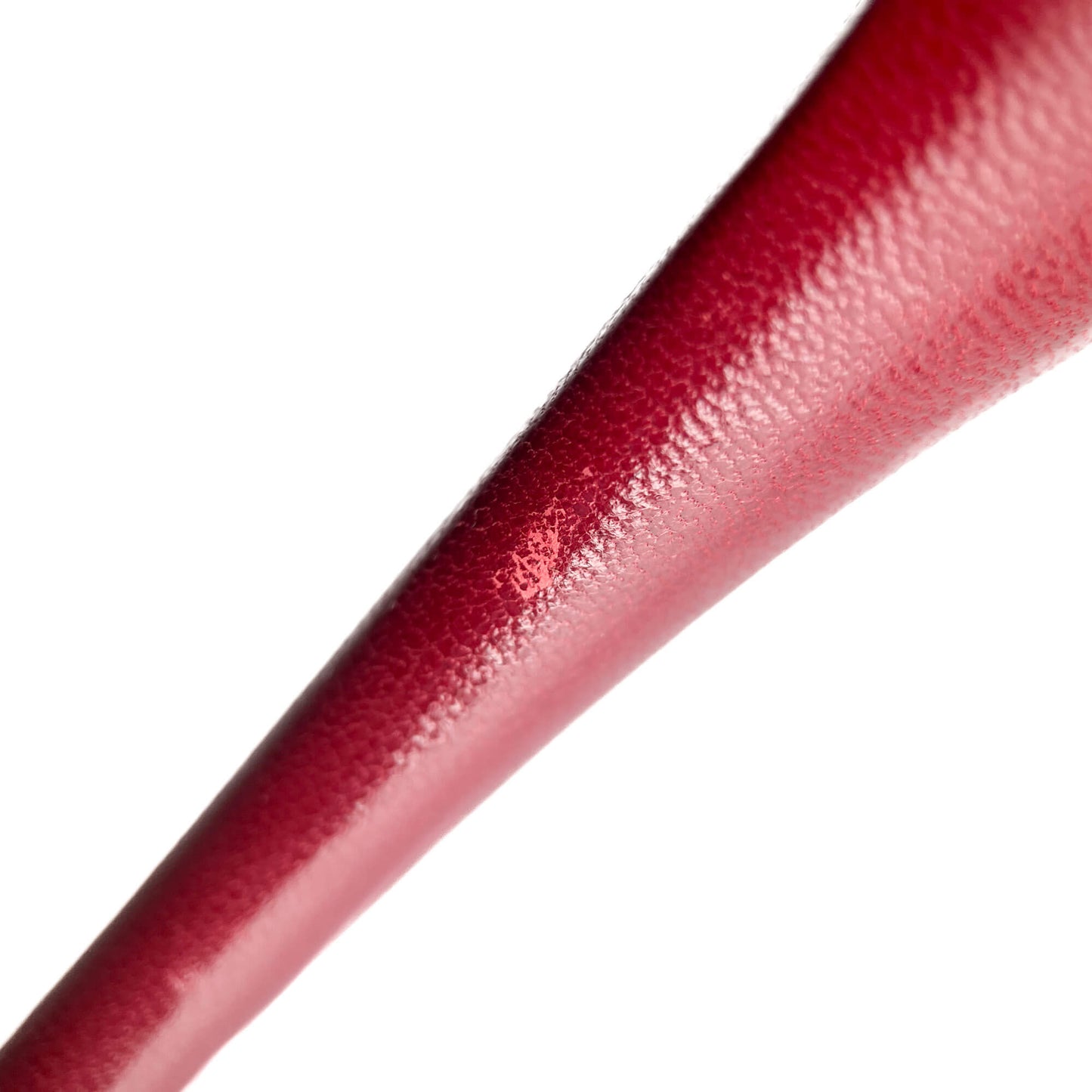 Second hand Saint Laurent Amber Leather High Heel Mule 40 Burgundy - Tabita Bags