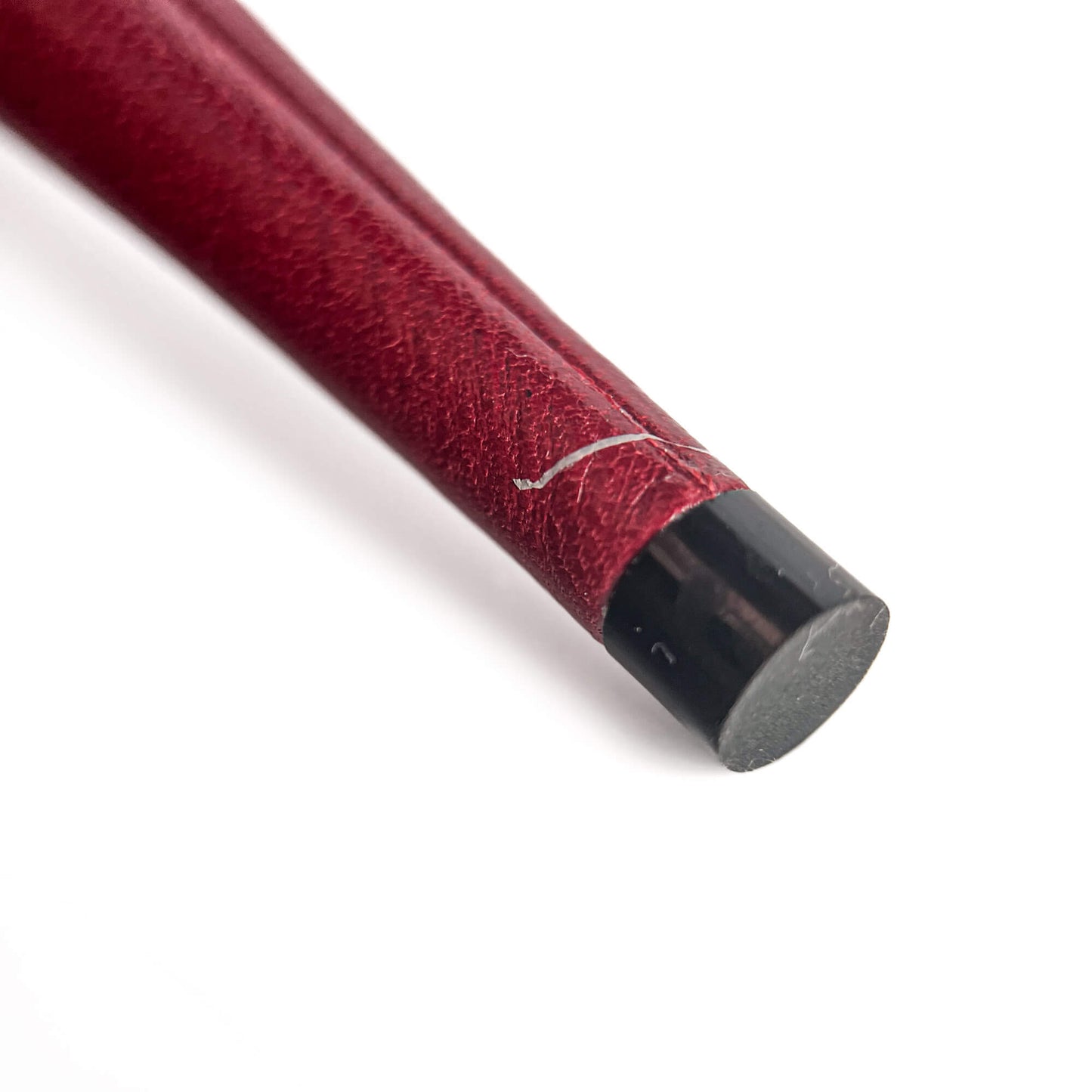 Second hand Saint Laurent Amber Leather High Heel Mule 40 Burgundy - Tabita Bags