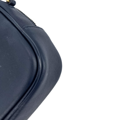 Second hand Saint Laurent Blogger Leather Camera Bag Navy - Tabita Bags