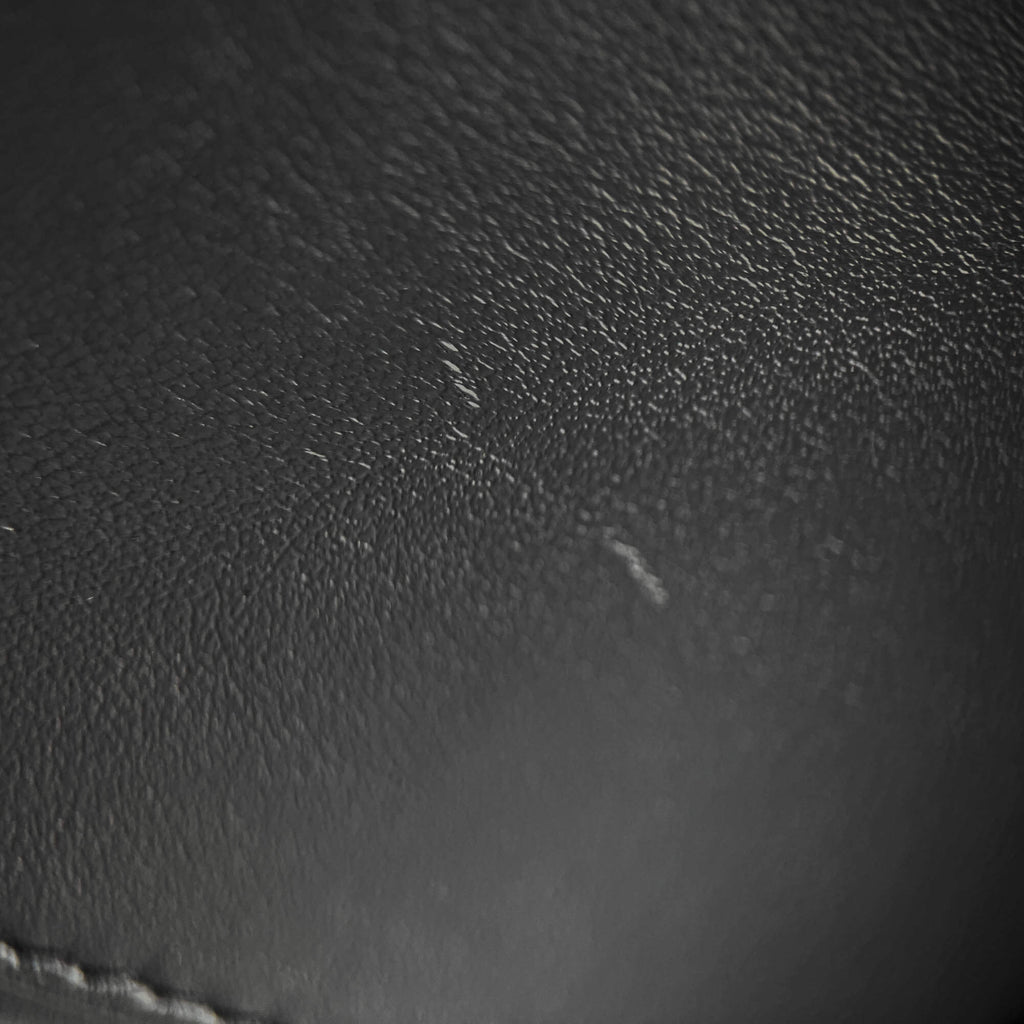 Second hand Saint Laurent Cabas Baby Leather 2 - Ways Top - handle Handbag Black - Tabita Bags