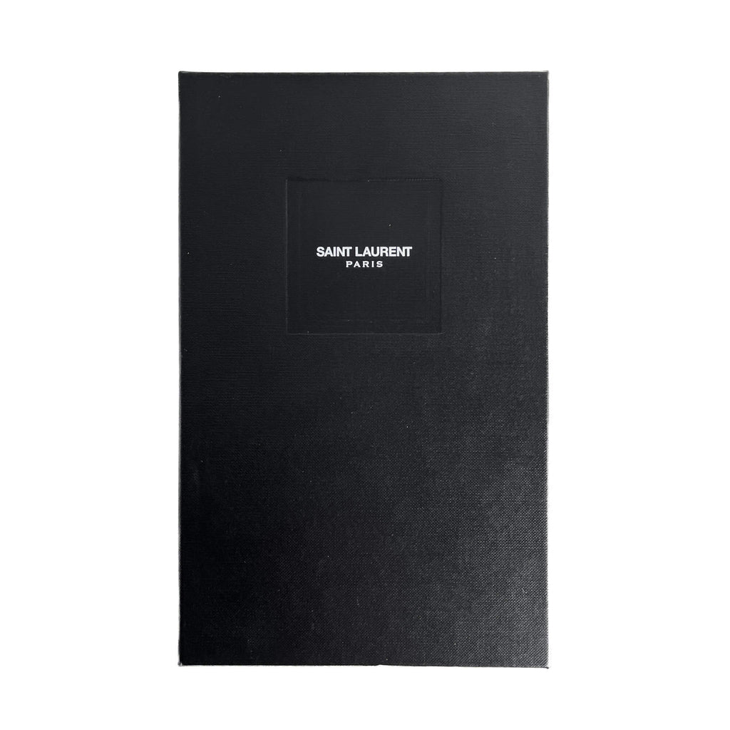 Second hand Saint Laurent Cassandra Grained Leather 2 - Ways Wallet on Chain Crossbody Black - Tabita Bags