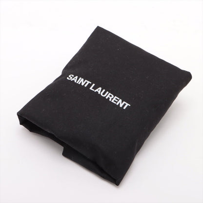 Second hand Saint Laurent Cassandre Mini Grained Calfskin Leather 3 - Ways Top - handle Bag Black - Tabita Bags