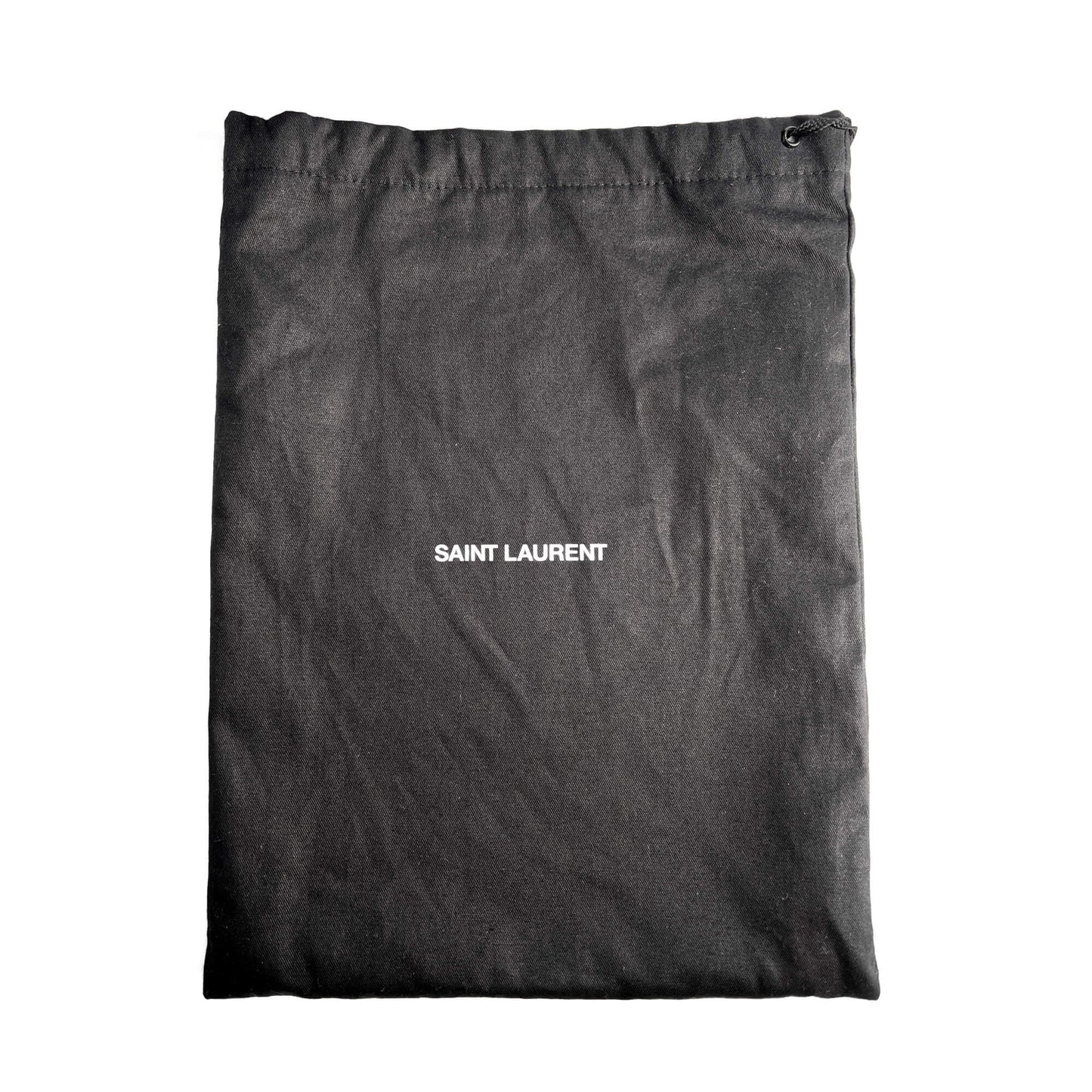 Second hand Saint Laurent Cassandre Small Leather Clutch Black - Tabita Bags