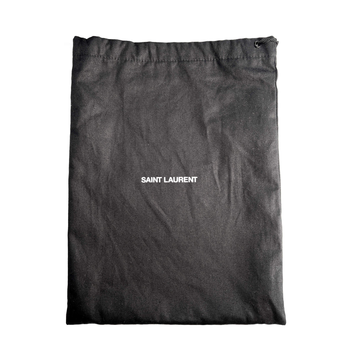 Second hand Saint Laurent Cassandre Small Leather Clutch Black - Tabita Bags