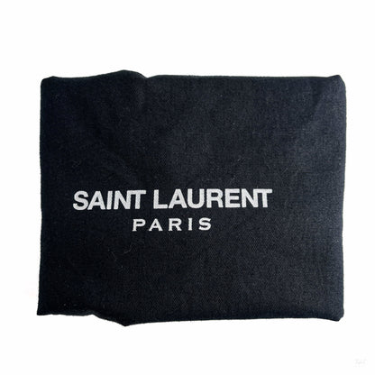 Second hand Saint Laurent Emmanuelle Bag Small Leather Fringe Bucket Crossbody Multicolour - Tabita Bags