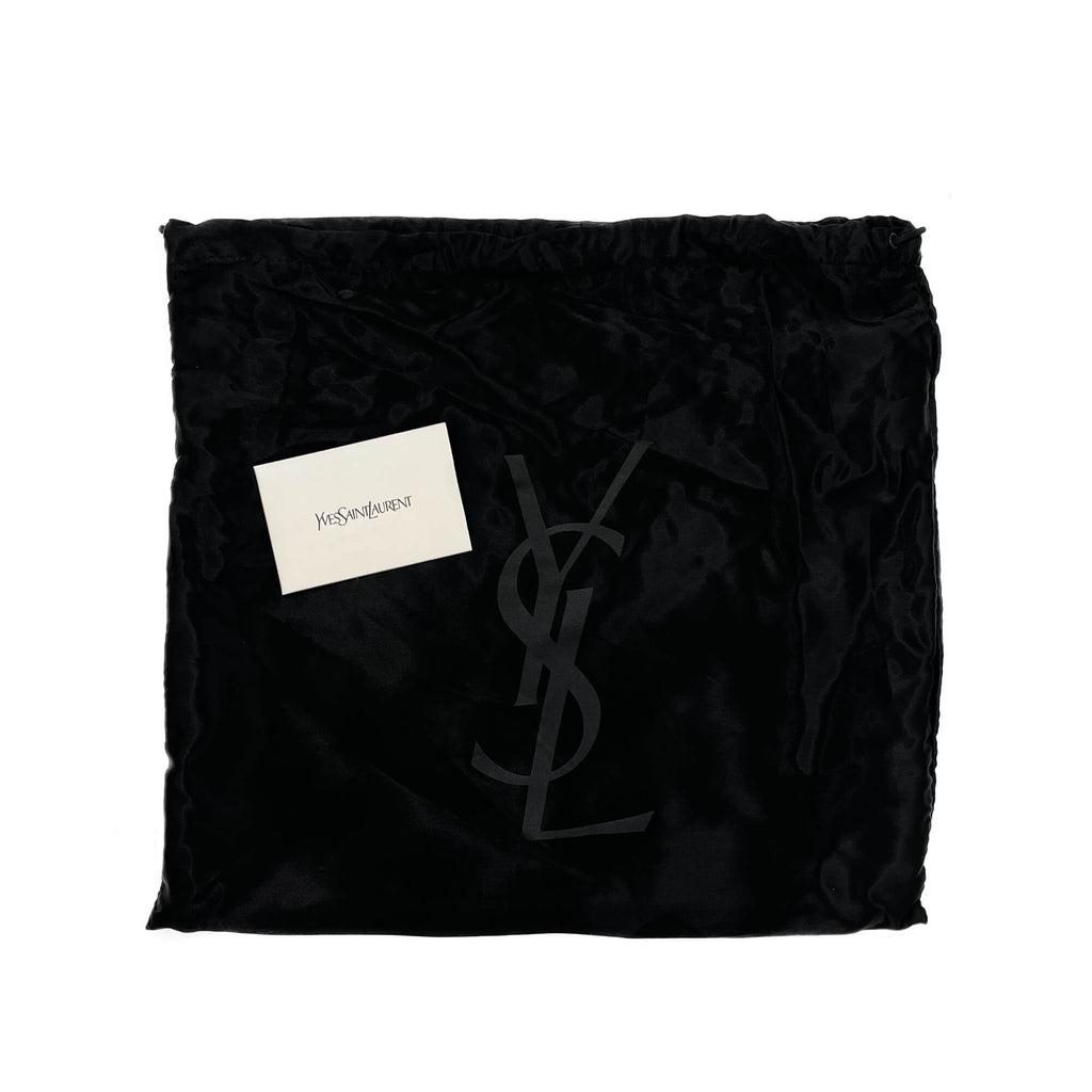 Second hand Saint Laurent Flap Clutch Patent Leather Yellow - Tabita Bags
