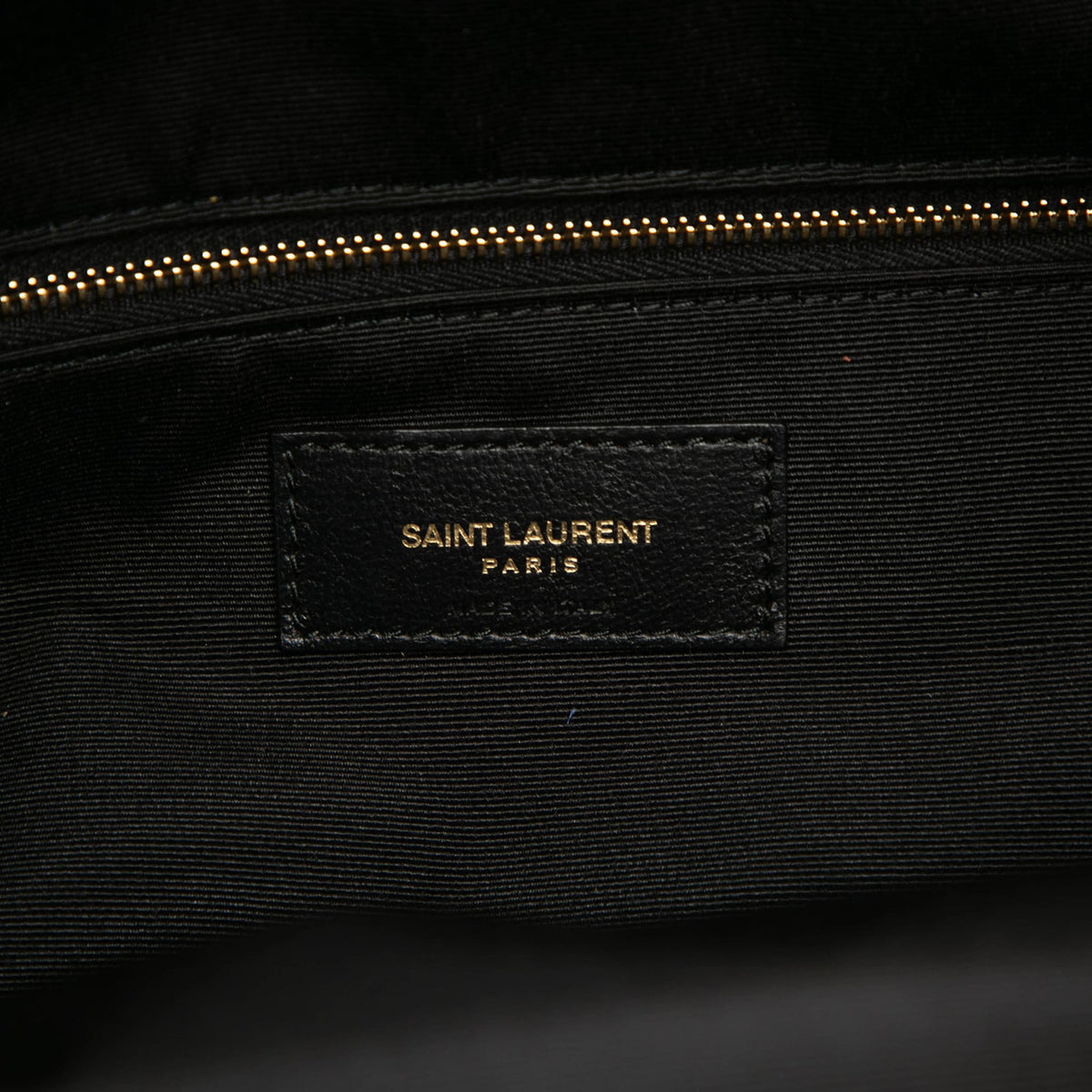 Second hand Saint Laurent Icare Quilted Nappa Leather Hobo Shoulder Bag Black - Tabita Bags