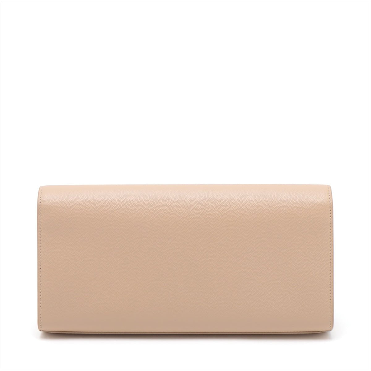Second hand Saint Laurent Kate Grained Calfskin Leather Bag Beige - Tabita Bags