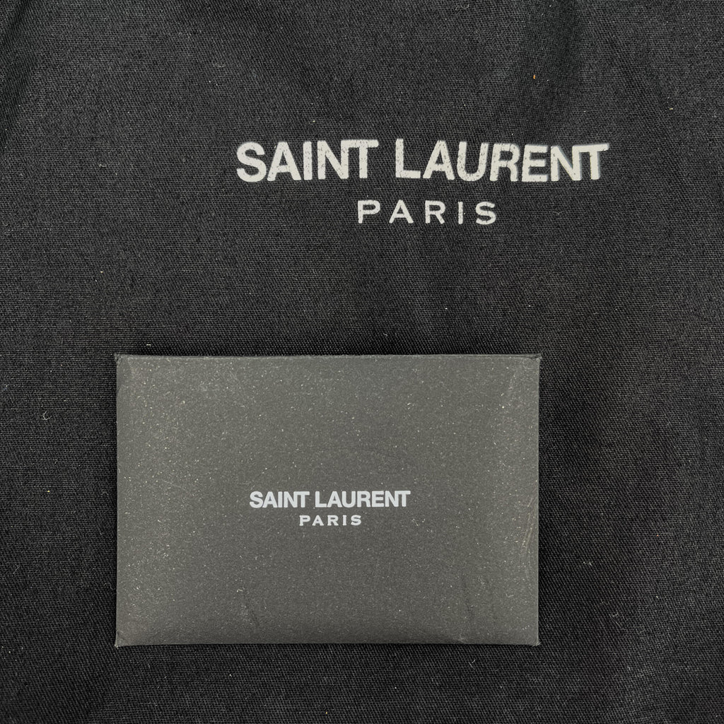 Second hand Saint Laurent Kate Leather Flap Clutch Red - Tabita Bags