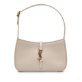 Second hand Saint Laurent Le 5 à 7 Leather Shoulder Bag Brown - Tabita Bags
