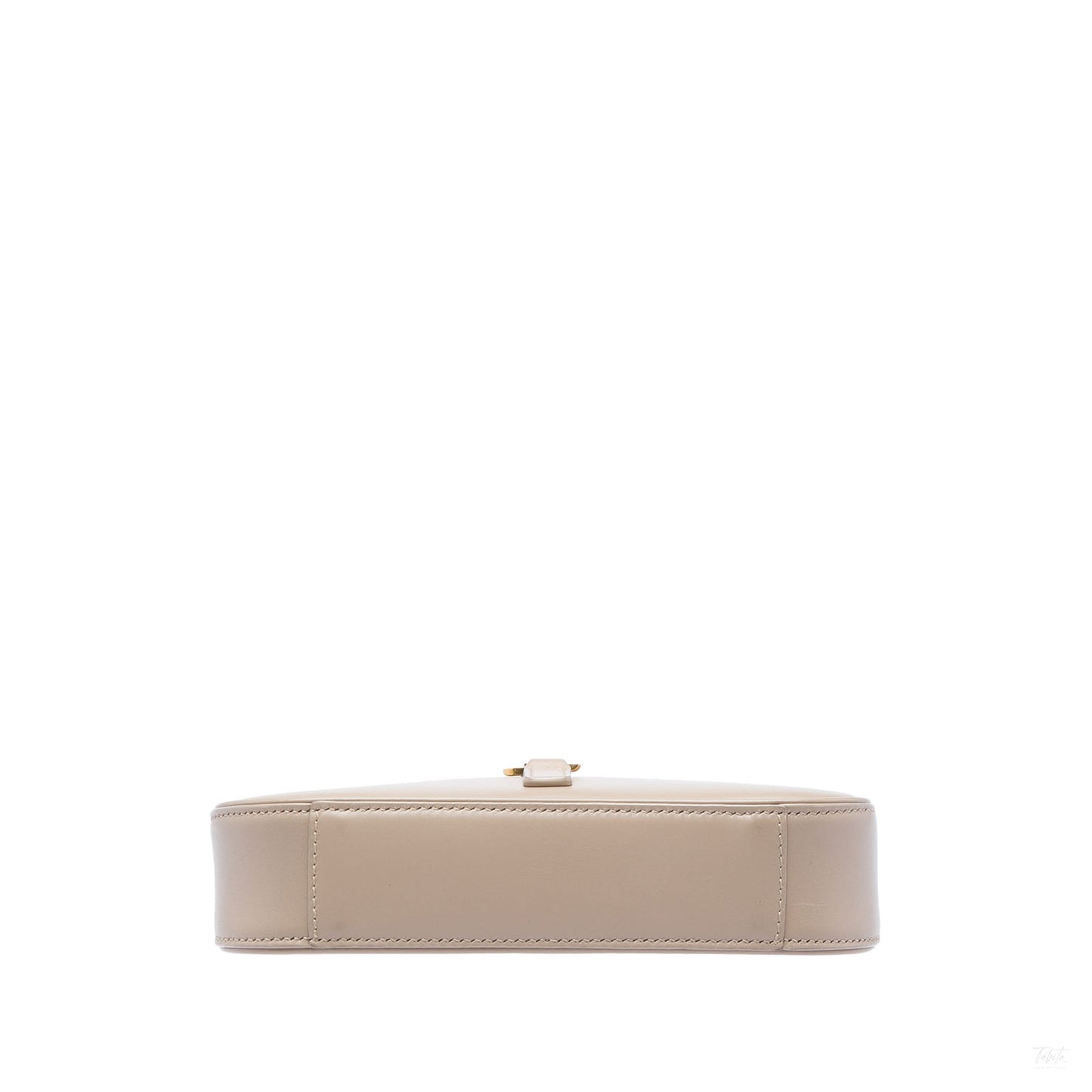 Second hand Saint Laurent Le 5 à 7 Mini Leather Shoulder Bag Beige - Tabita Bags