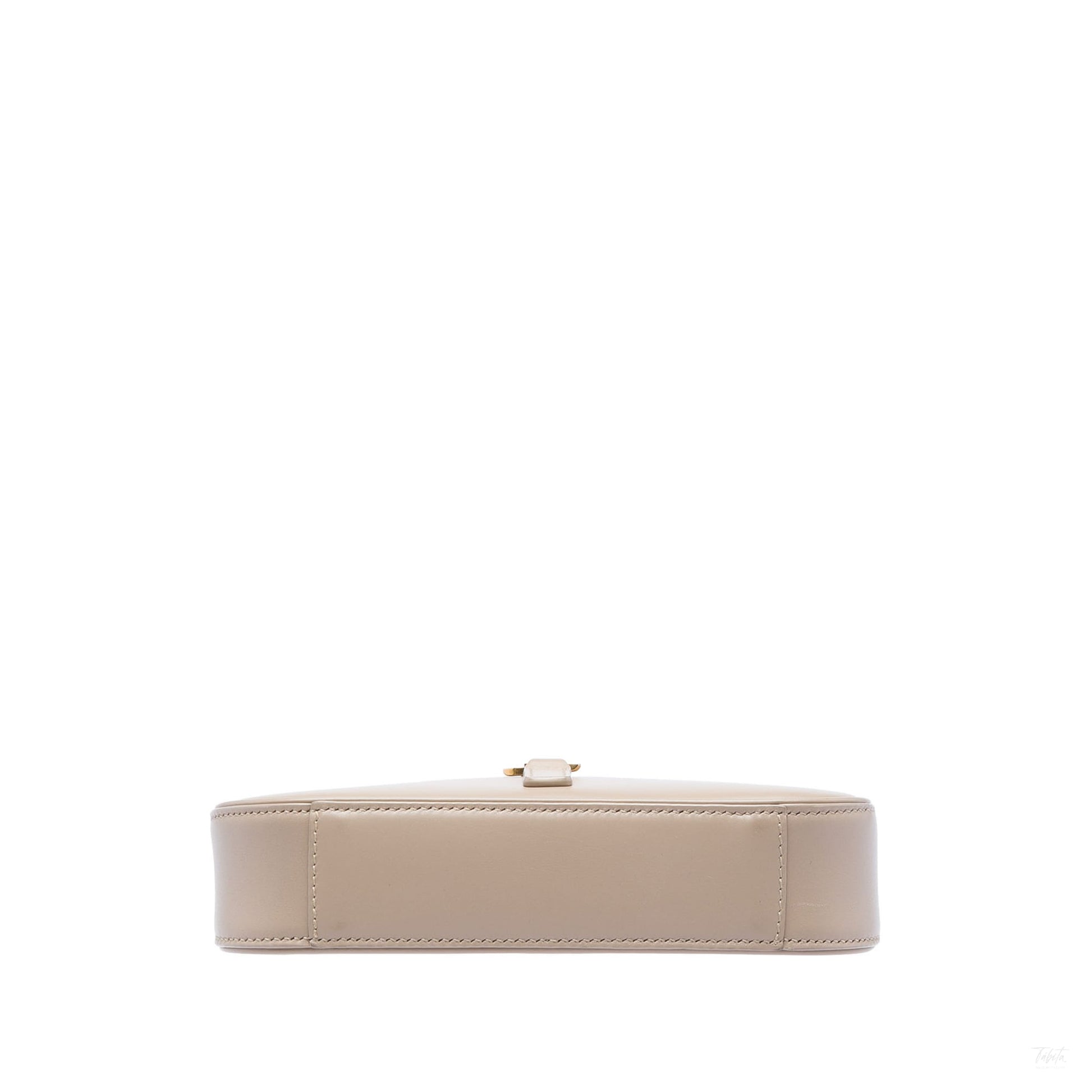 Second hand Saint Laurent Le 5 à 7 Mini Leather Shoulder Bag Beige - Tabita Bags