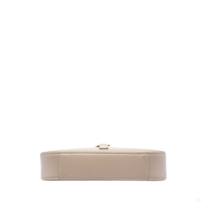 Second hand Saint Laurent Le 5 à 7 Mini Leather Shoulder Bag Beige - Tabita Bags