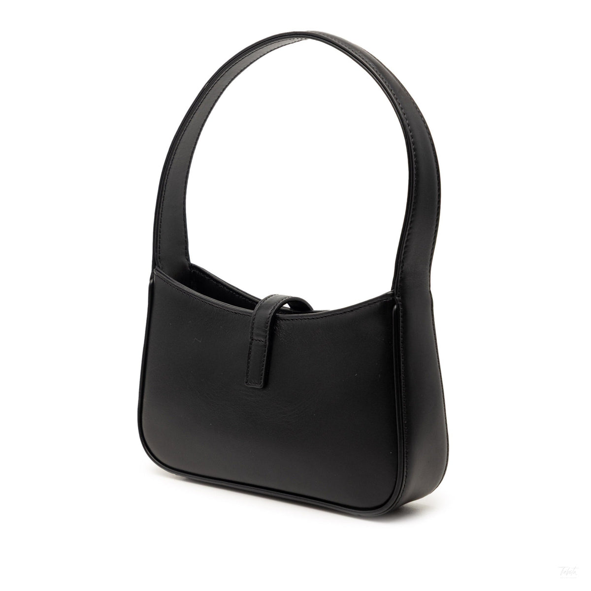 Second hand Saint Laurent Le 5 à 7 Mini Leather Shoulder Bag Black - Tabita Bags