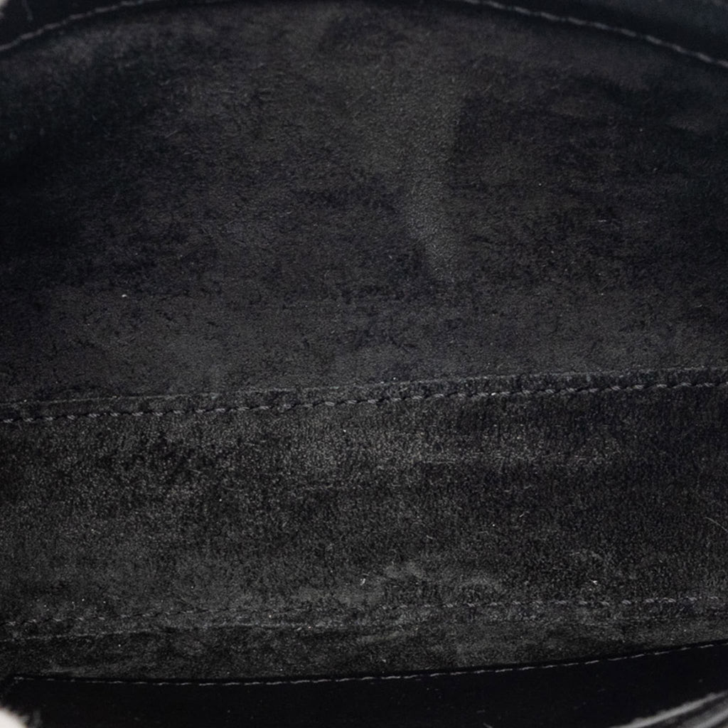 Second hand Saint Laurent Le 5 à 7 Mini Leather Shoulder Bag Black - Tabita Bags