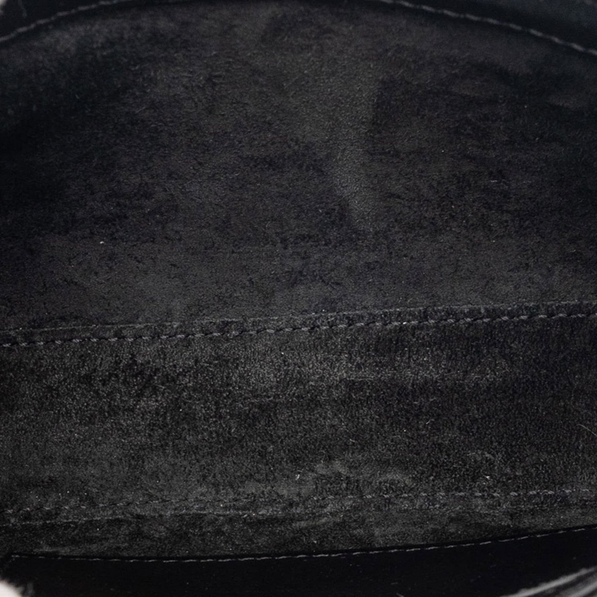 Second hand Saint Laurent Le 5 à 7 Mini Leather Shoulder Bag Black - Tabita Bags