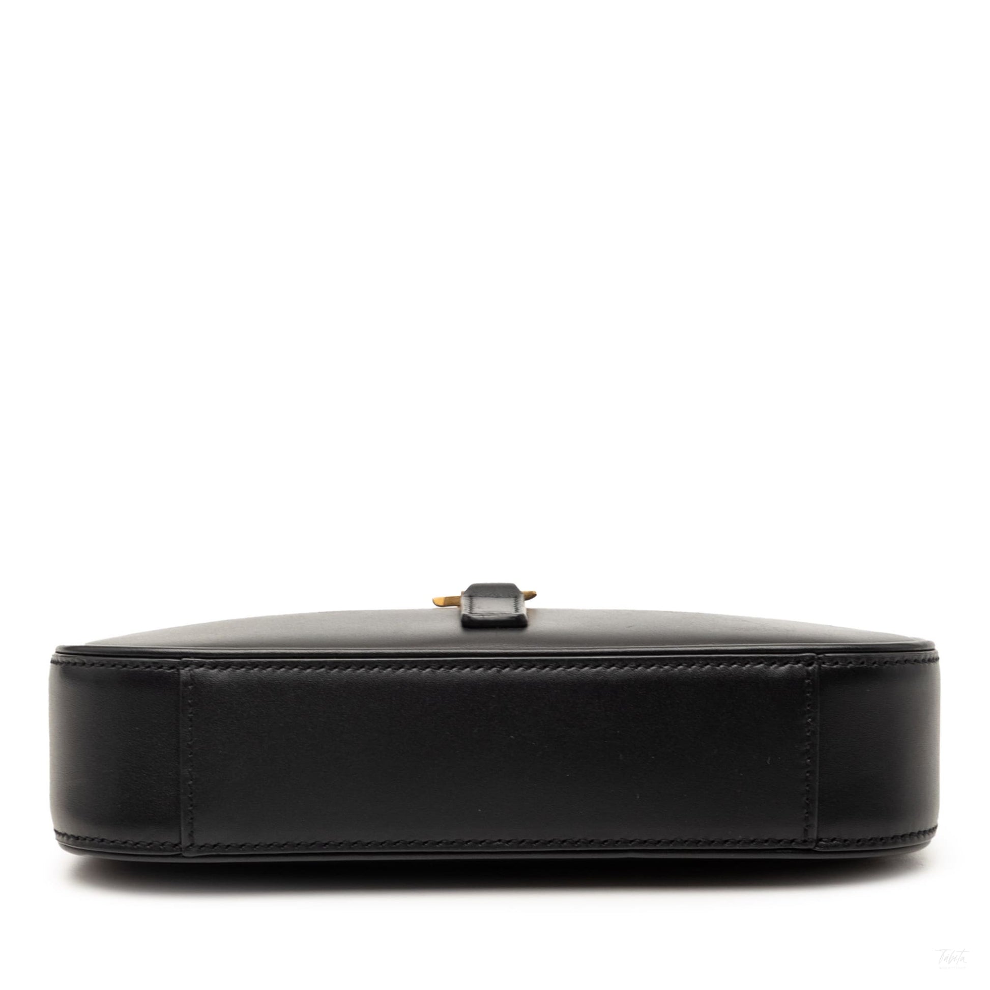 Second hand Saint Laurent Le 5 à 7 Mini Leather Shoulder Bag Black - Tabita Bags
