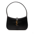 Second hand Saint Laurent Le 5 à 7 Mini Leather Shoulder Bag Black - Tabita Bags