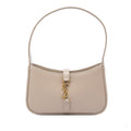 Second hand Saint Laurent Le 5 à 7 Mini Leather Shoulder Bag Brown - Tabita Bags