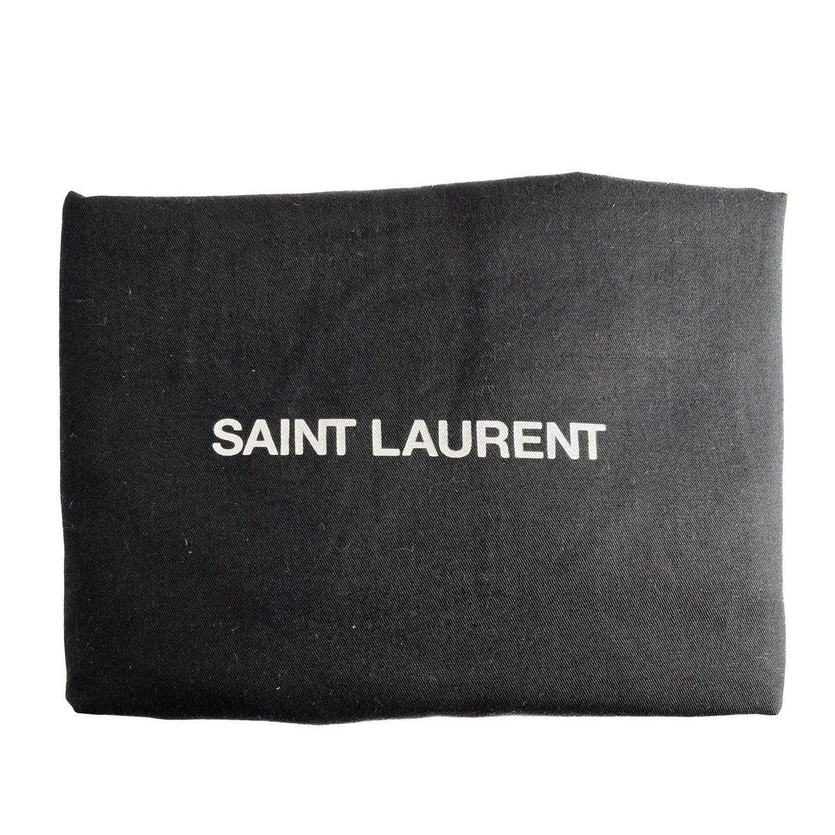 Second hand Saint Laurent Loulou Medium Leather Chevron Quilted Envelope Shoulder Bag Beige - Tabita Bags