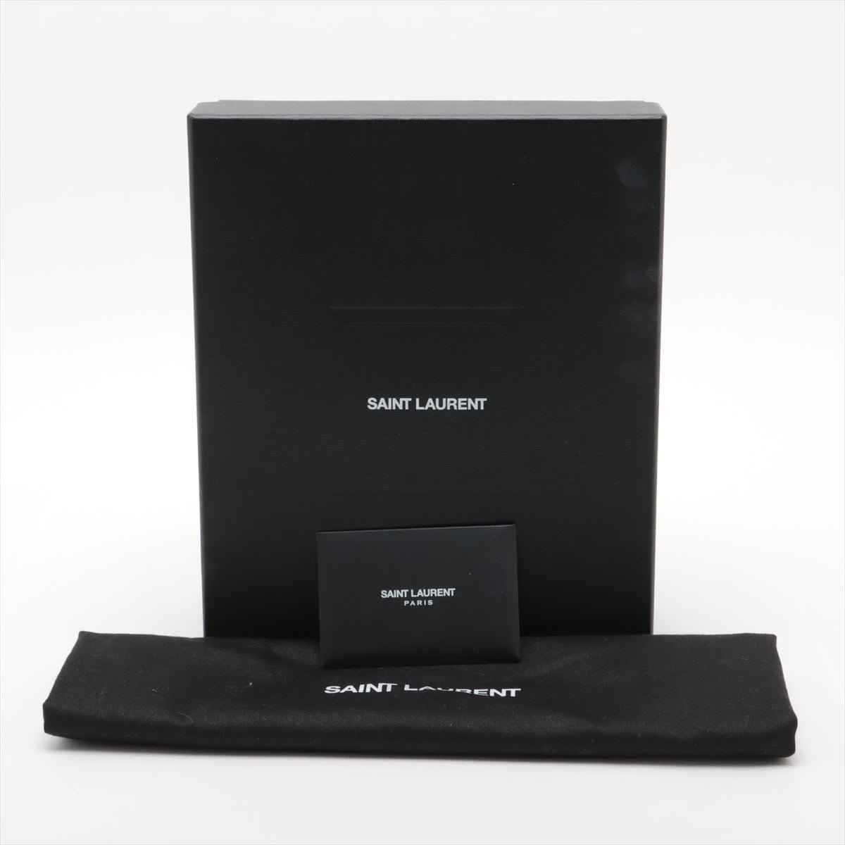 Second hand Saint Laurent Loulou Puffer Mini Chevron Quilted Leather 2 - Ways Envelope Crossbody Black - Tabita Bags