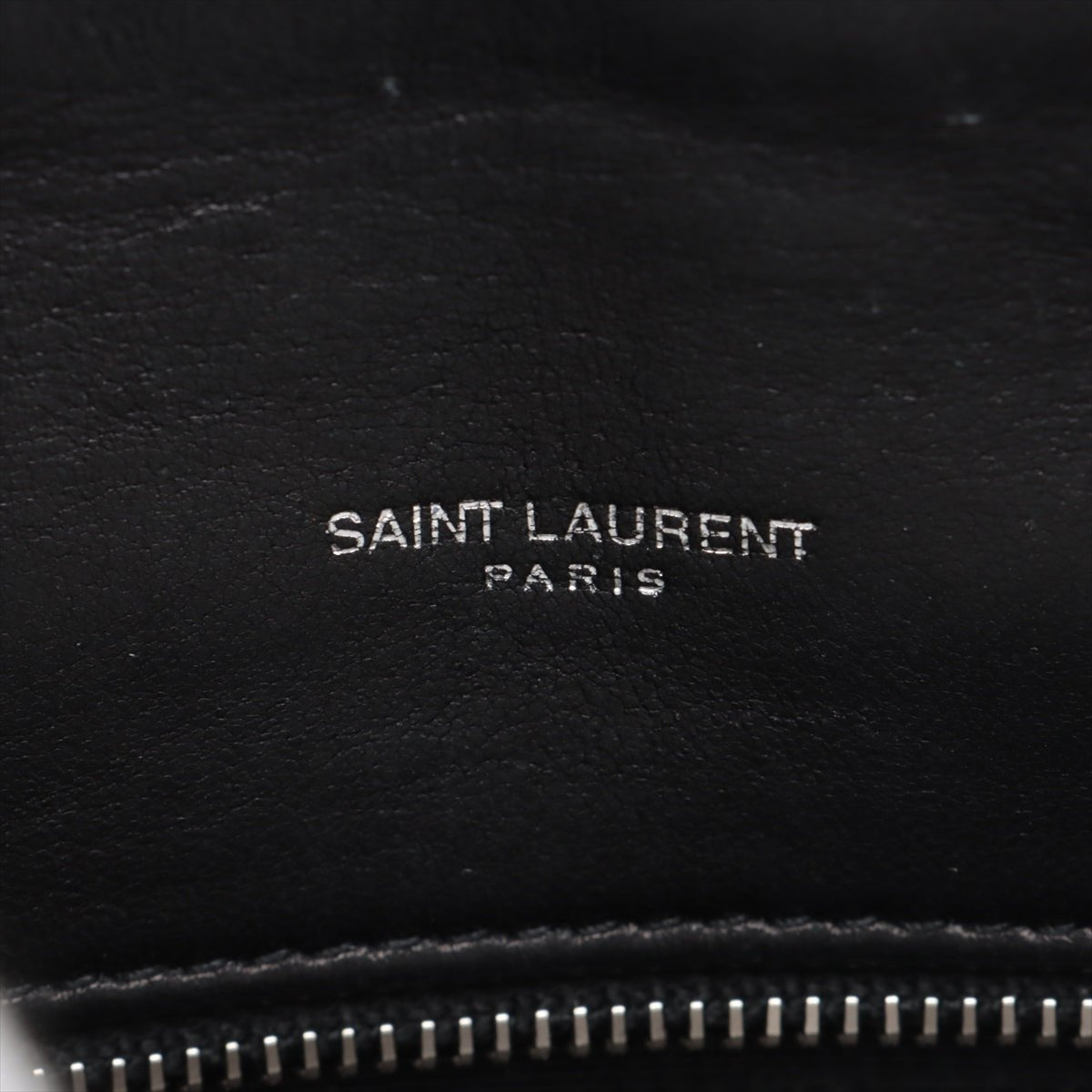 Second hand Saint Laurent Loulou Puffer Mini Chevron Quilted Leather 2 - Ways Envelope Crossbody Black - Tabita Bags