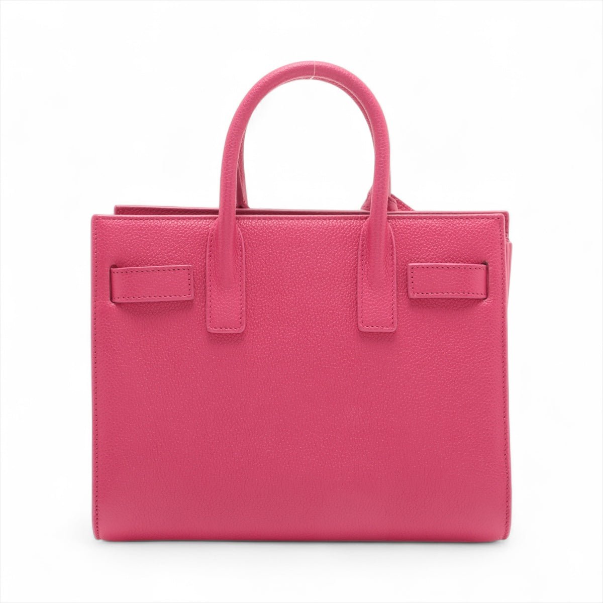 Second hand Saint Laurent Sac De Jour Nano MF 2 - Ways Tote Bag Pink - Tabita Bags
