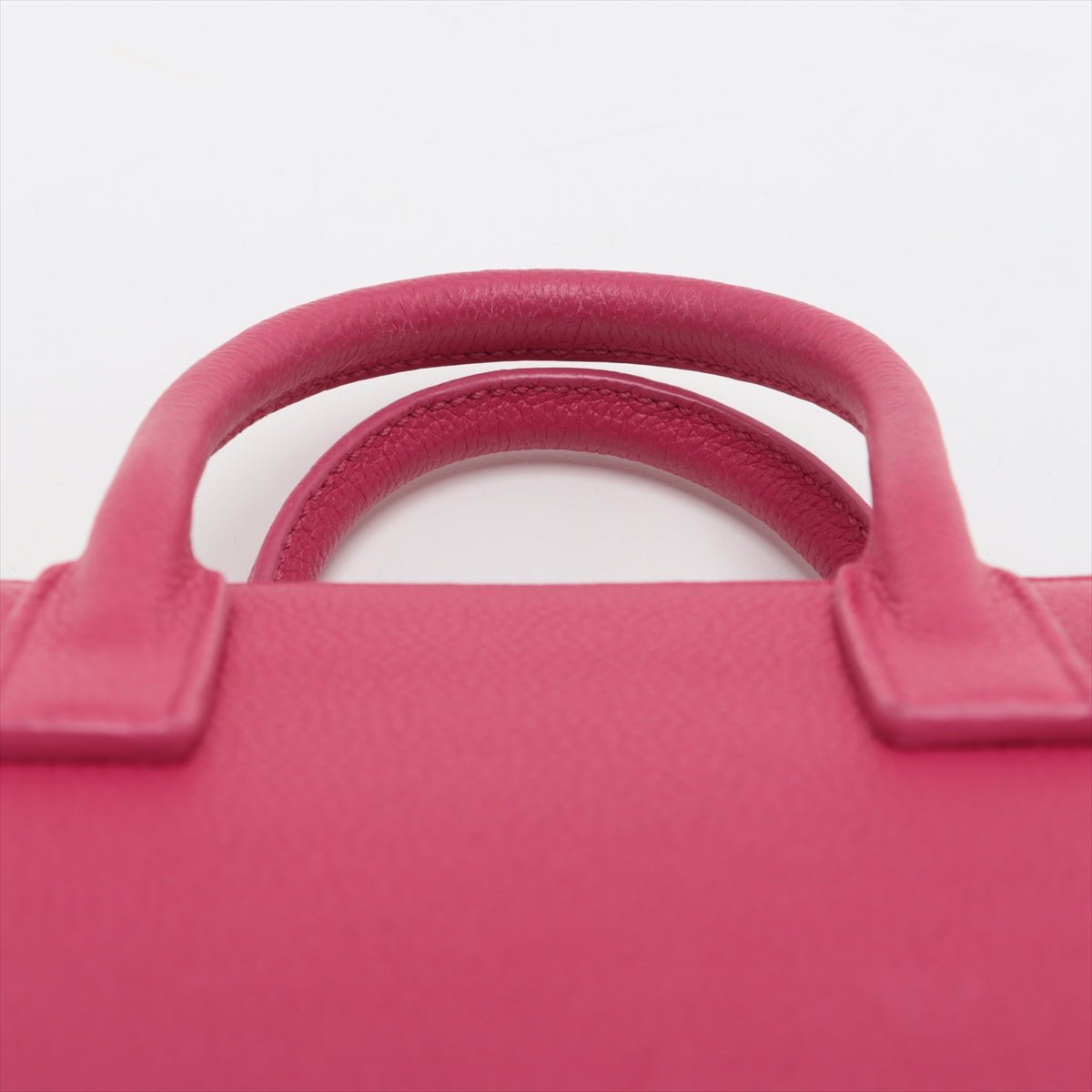 Second hand Saint Laurent Sac De Jour Nano MF 2 - Ways Tote Bag Pink - Tabita Bags