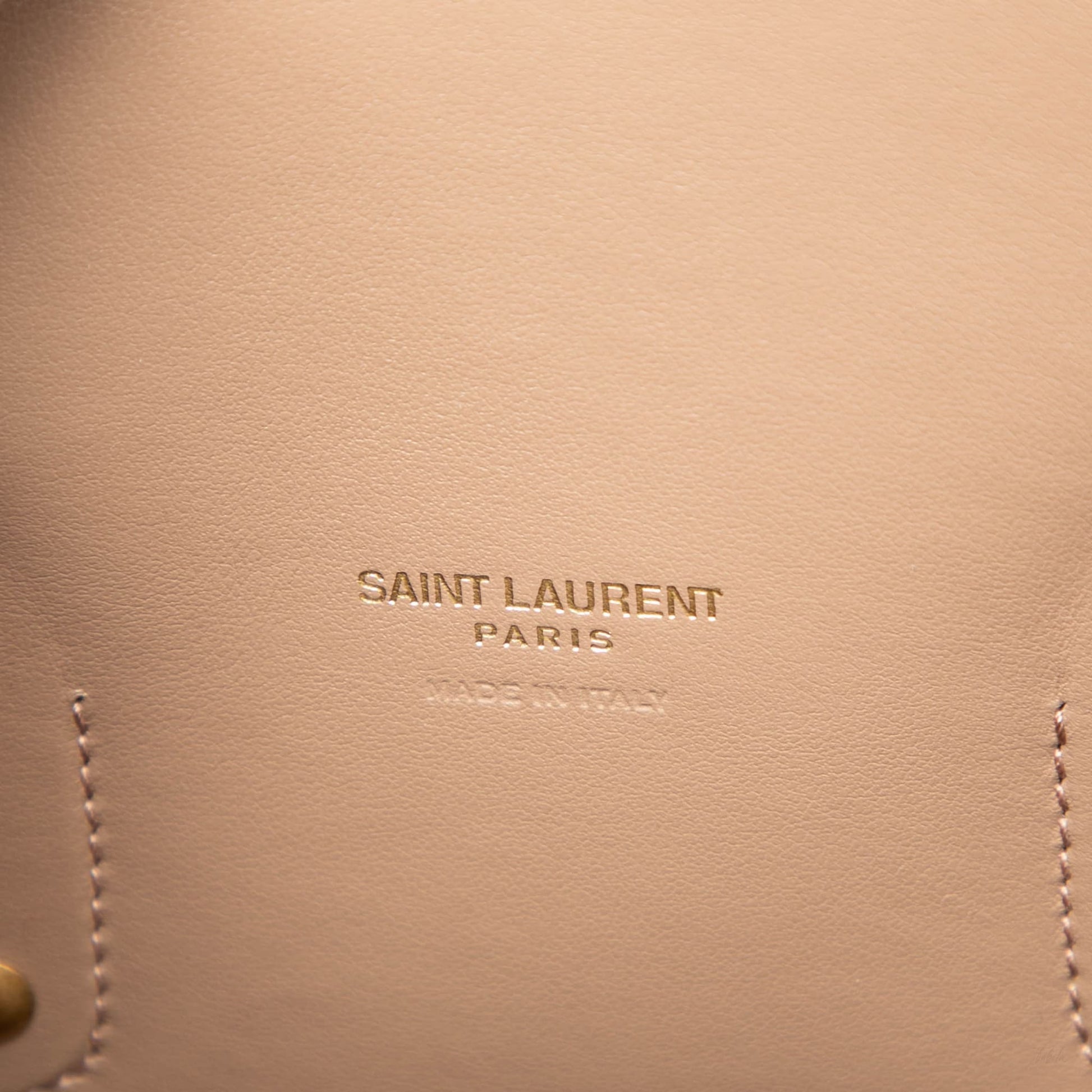 Second hand Saint Laurent Sac De Jour Small Leather Tote Handbag Brown - Tabita Bags