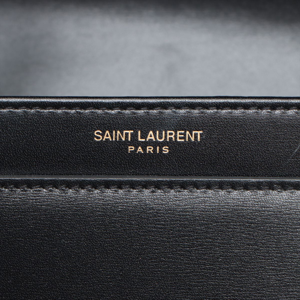 Second hand Saint Laurent Solferino Medium Leather Flap Crossbody Black - Tabita Bags