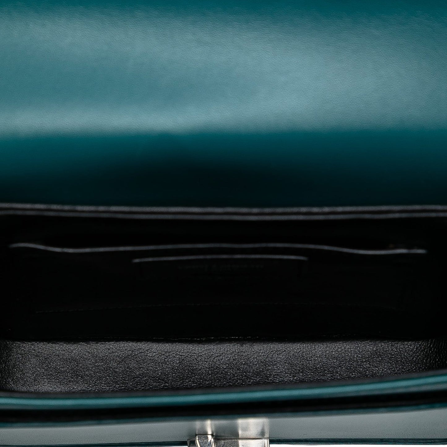 Second hand Saint Laurent Solferino Small Leather Flap Crossbody Blue - Tabita Bags