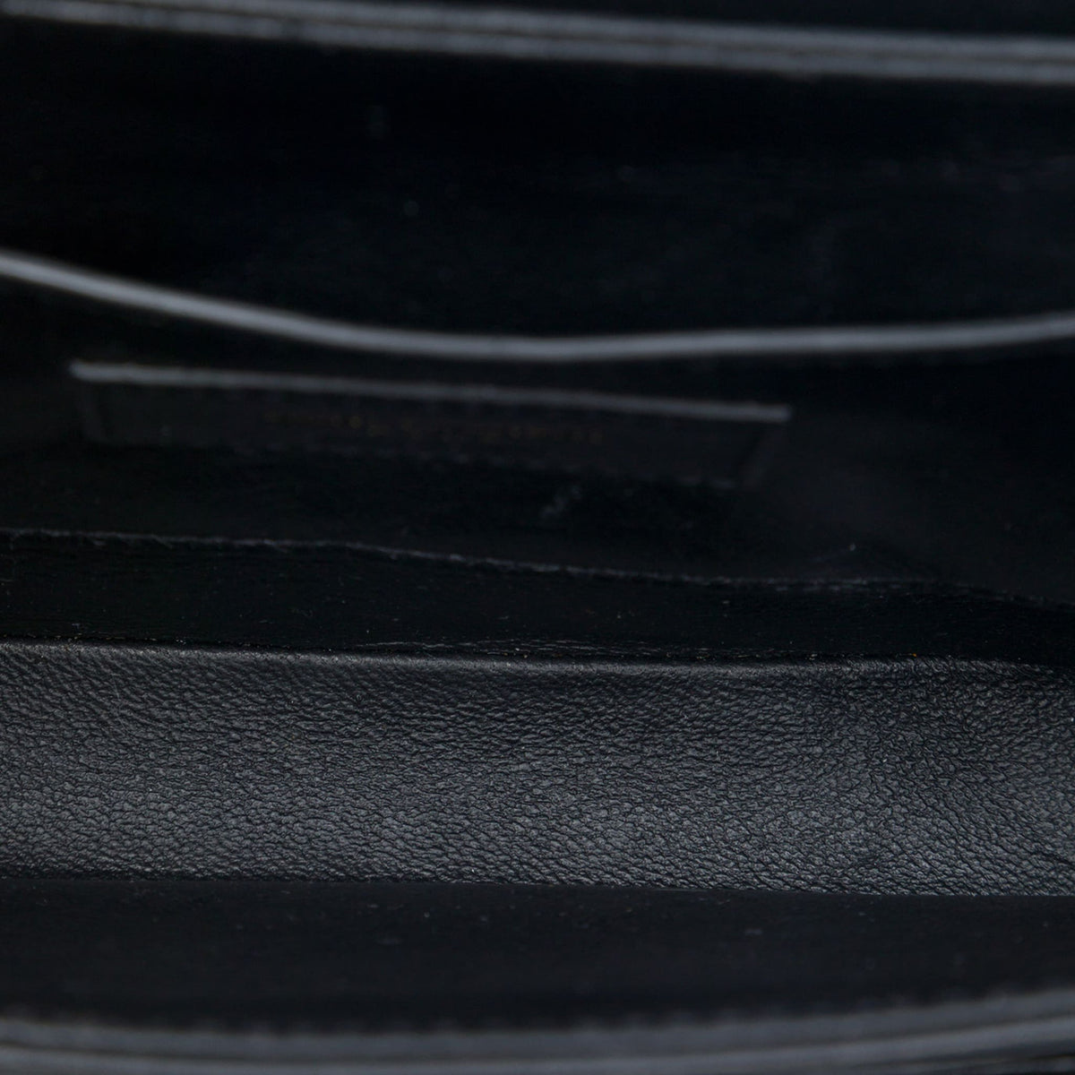 Second hand Saint Laurent Solferino Small Patent Leather Flap Crossbody Black - Tabita Bags
