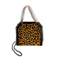 Second hand Stella McCartney Falabella Fold - Over Mini Eco Fabric Shoulder Tote Shoulder Bag Leopard Bicolor - Tabita Bags