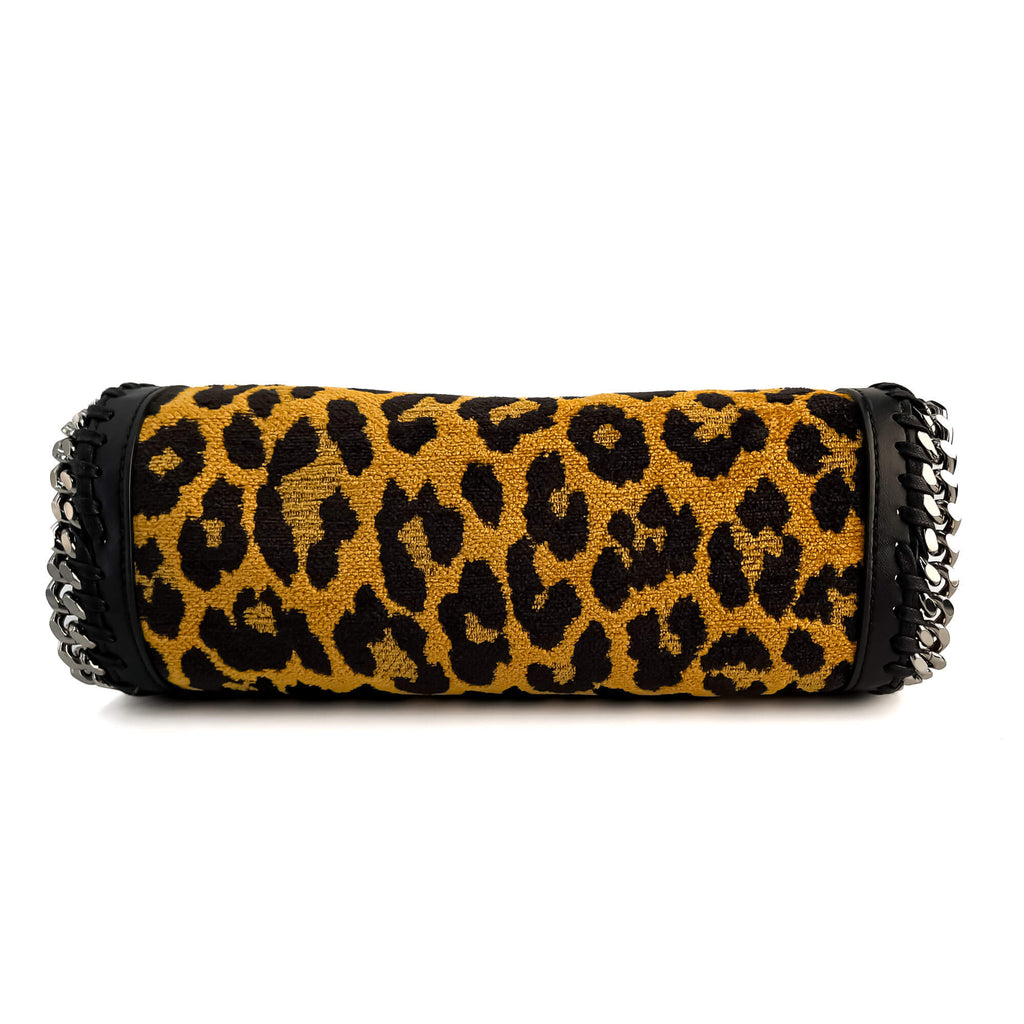Second hand Stella McCartney Falabella Fold - Over Mini Eco Fabric Shoulder Tote Shoulder Bag Leopard Bicolor - Tabita Bags