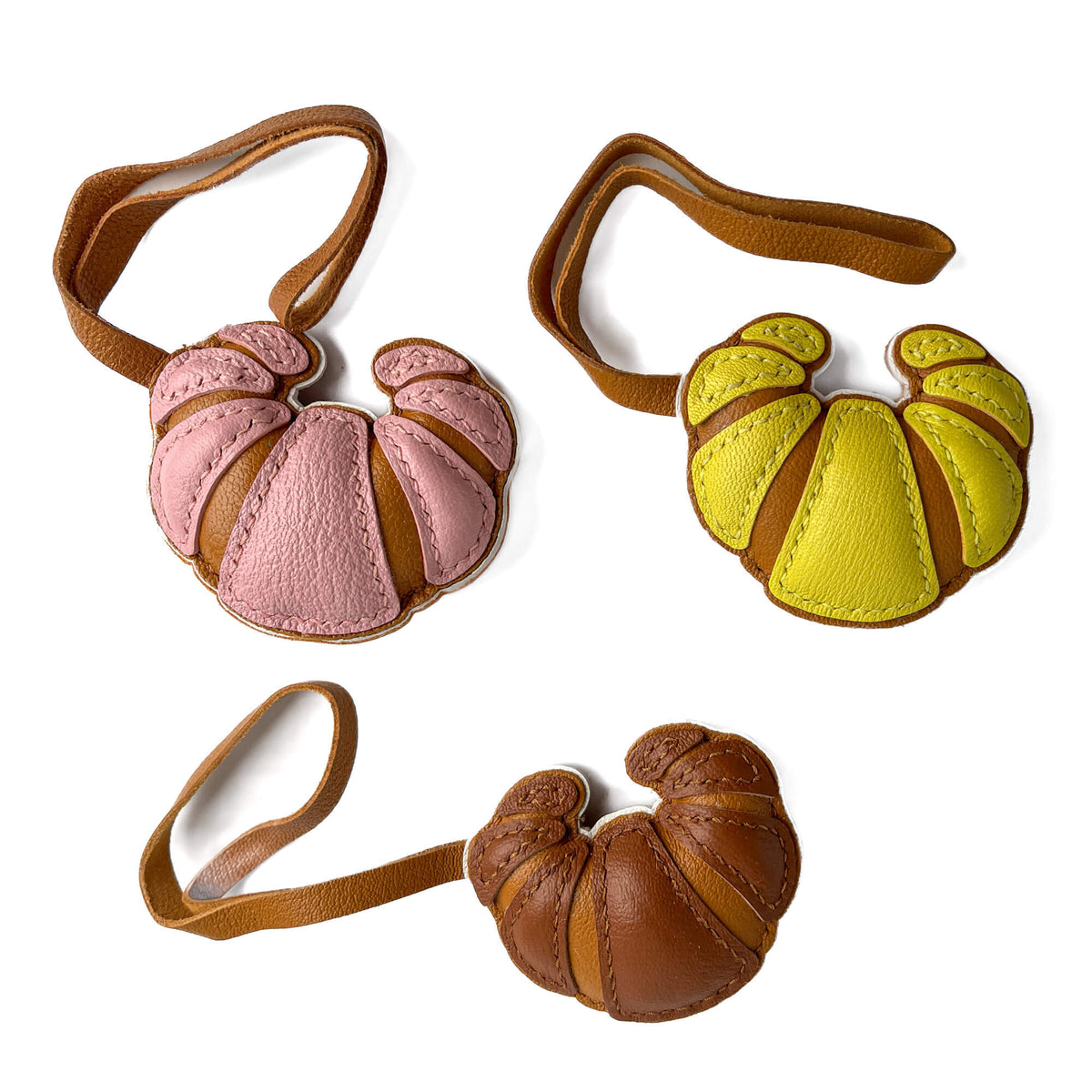 Second hand Tabita Bags Charm Leather Croissant Multicolor - Tabita Bags
