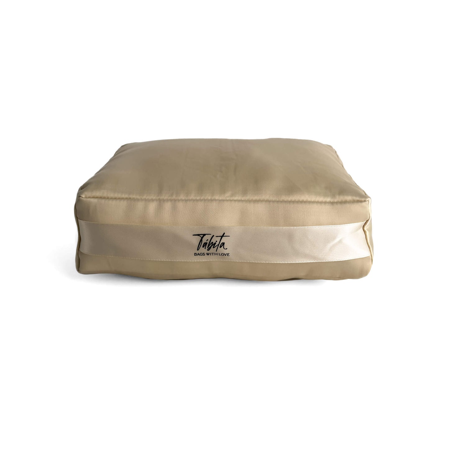 Second hand Tabita Bags Pillow 22x13x7 Silk Bags Care Beige - Tabita Bags