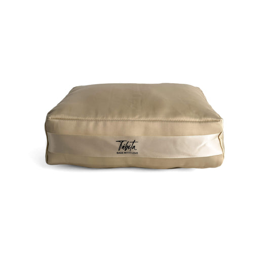 Second hand Tabita Bags Pillow 22x13x7 Silk Bags Care Beige - Tabita Bags