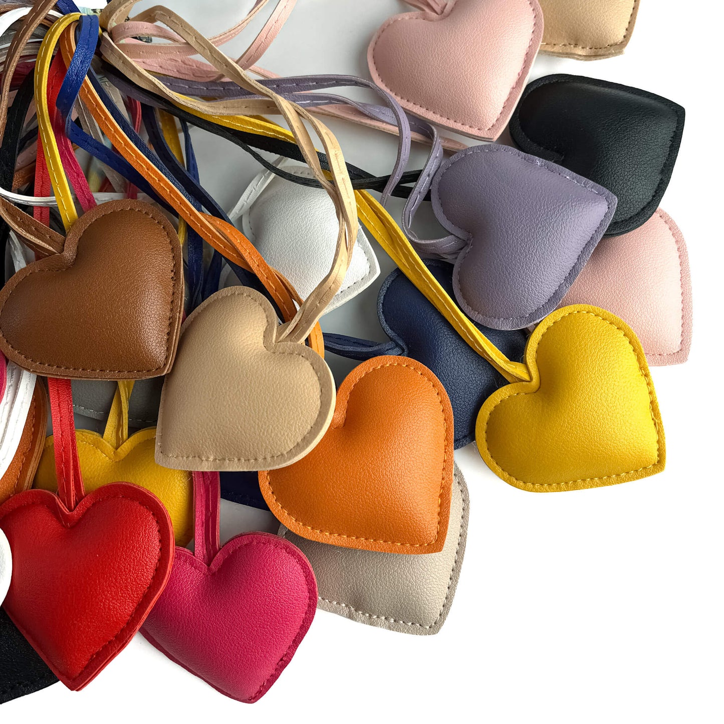Second hand Tabita Bags with Love Charm Leather Heart Multicolor - Tabita Bags