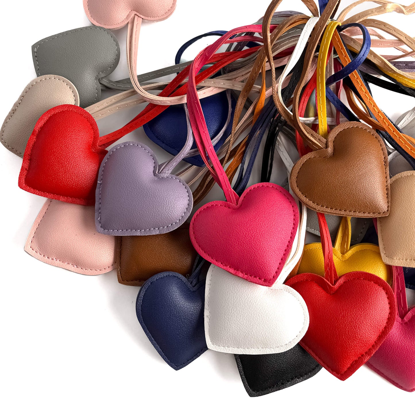 Second hand Tabita Bags with Love Charm Leather Heart Multicolor - Tabita Bags