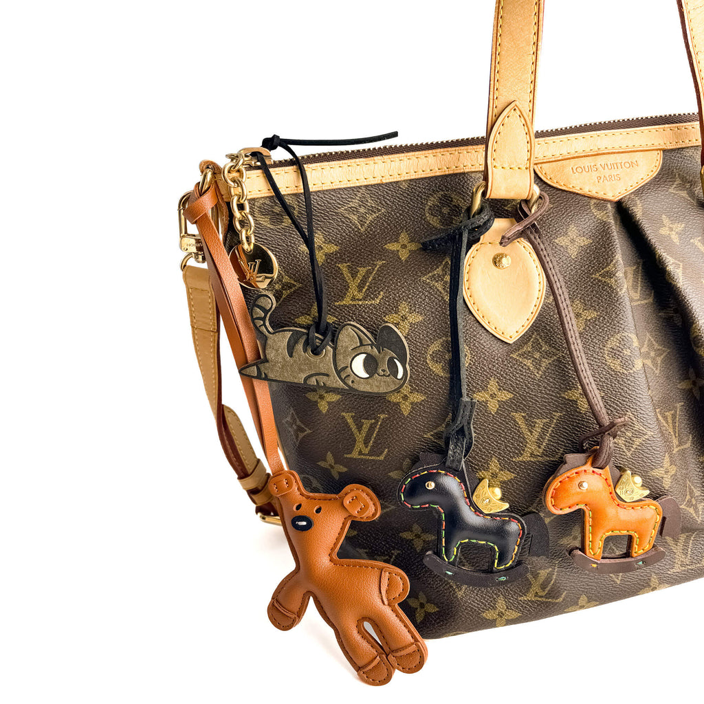 Second hand Tabita Bags with Love Charm PU Leather Bear Brown - Tabita Bags