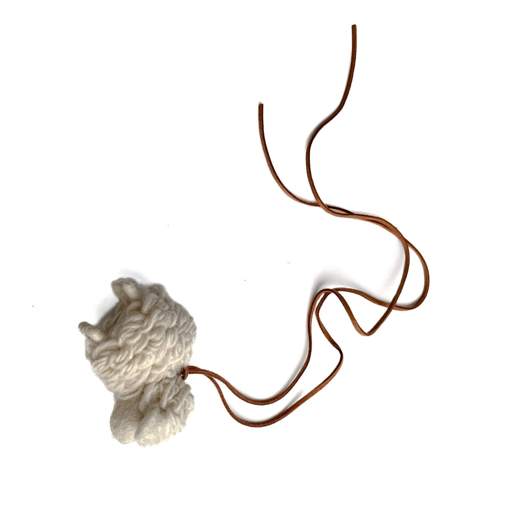 Second hand Tabita Bags with Love Charm Wool Sheep Off - White - Tabita Bags