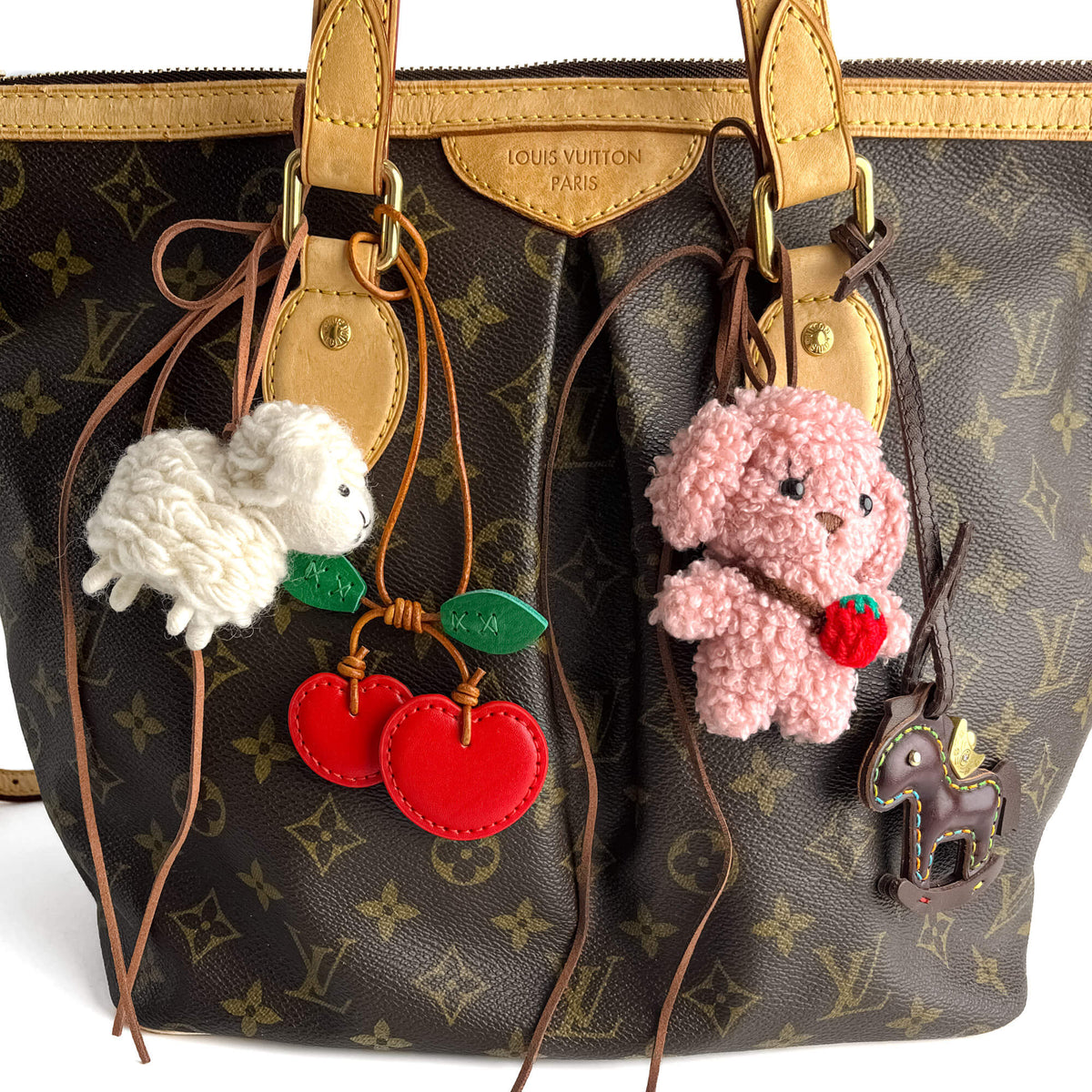 Second hand Tabita Bags with Love Charm Wool Sheep Off - White - Tabita Bags