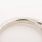 Second hand Tiffany Harmony Platinum Ring 15.3 mm diameter. - Tabita Bags